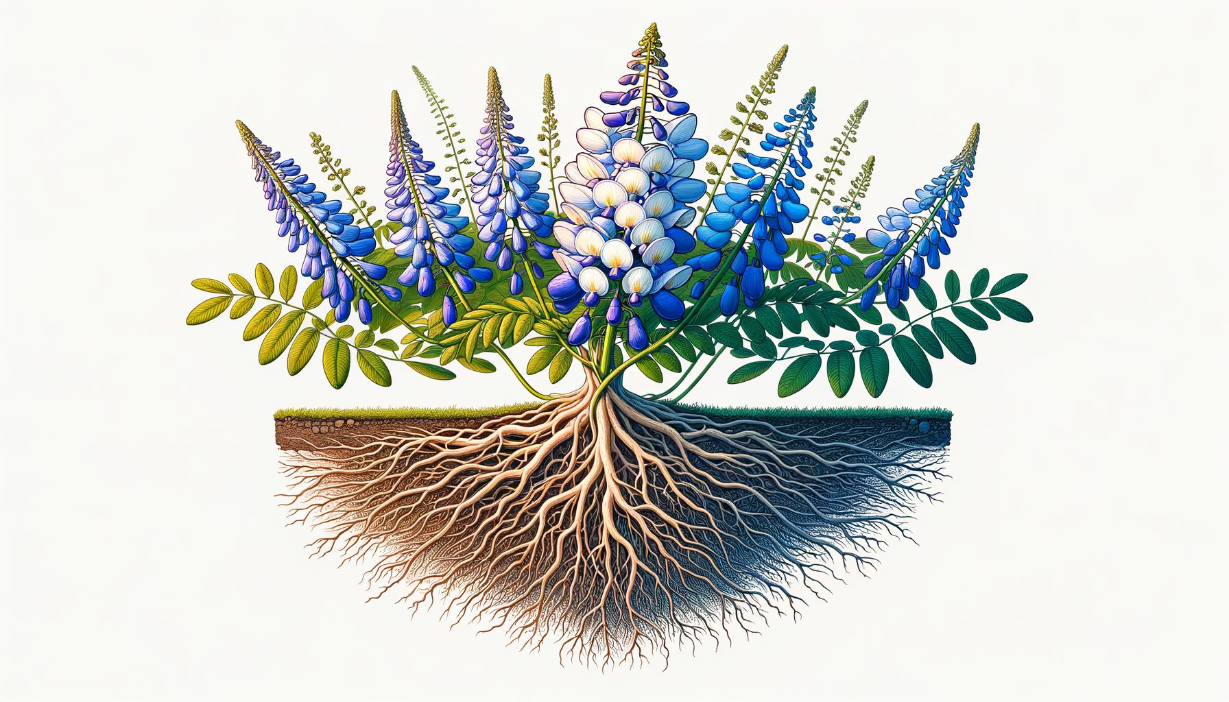 Wat je moet weten over het Wortelsysteem van de Blauwe Regen Plant